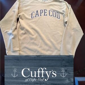 Cuffy’s Cape Cod Yellow/Beige Men's Sweatshirt